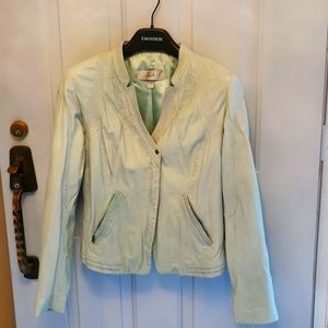 Blink leather DISTRESSED jacket